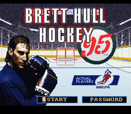 Brett Hull Hockey screenshot 3 for Super Nintendo
